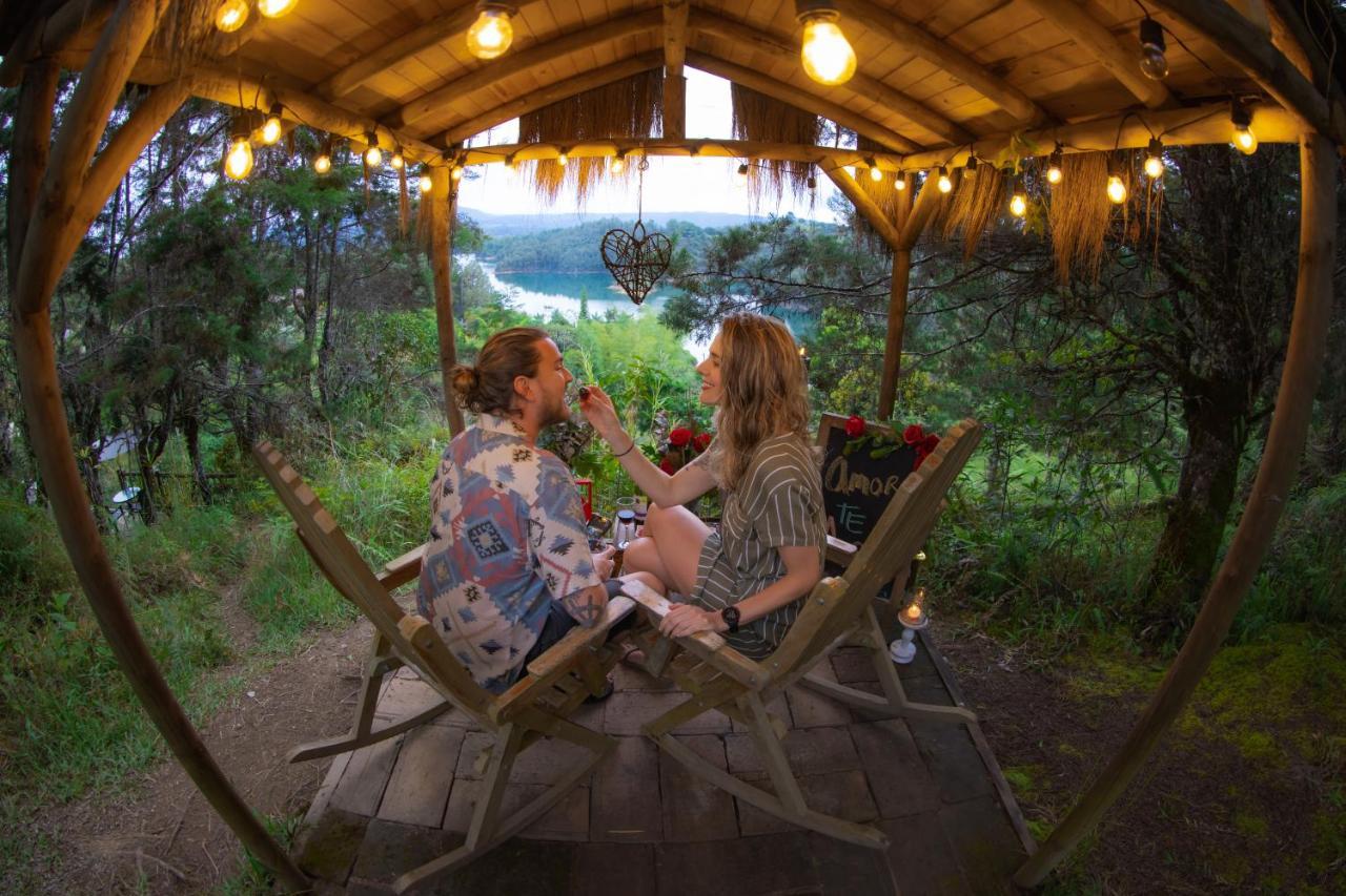 Levit Glamping - Hotel Guatape Penol (Adults Only) Zewnętrze zdjęcie