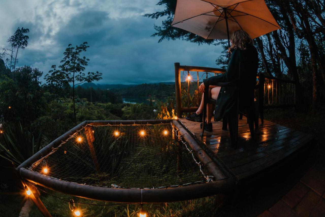 Levit Glamping - Hotel Guatape Penol (Adults Only) Zewnętrze zdjęcie