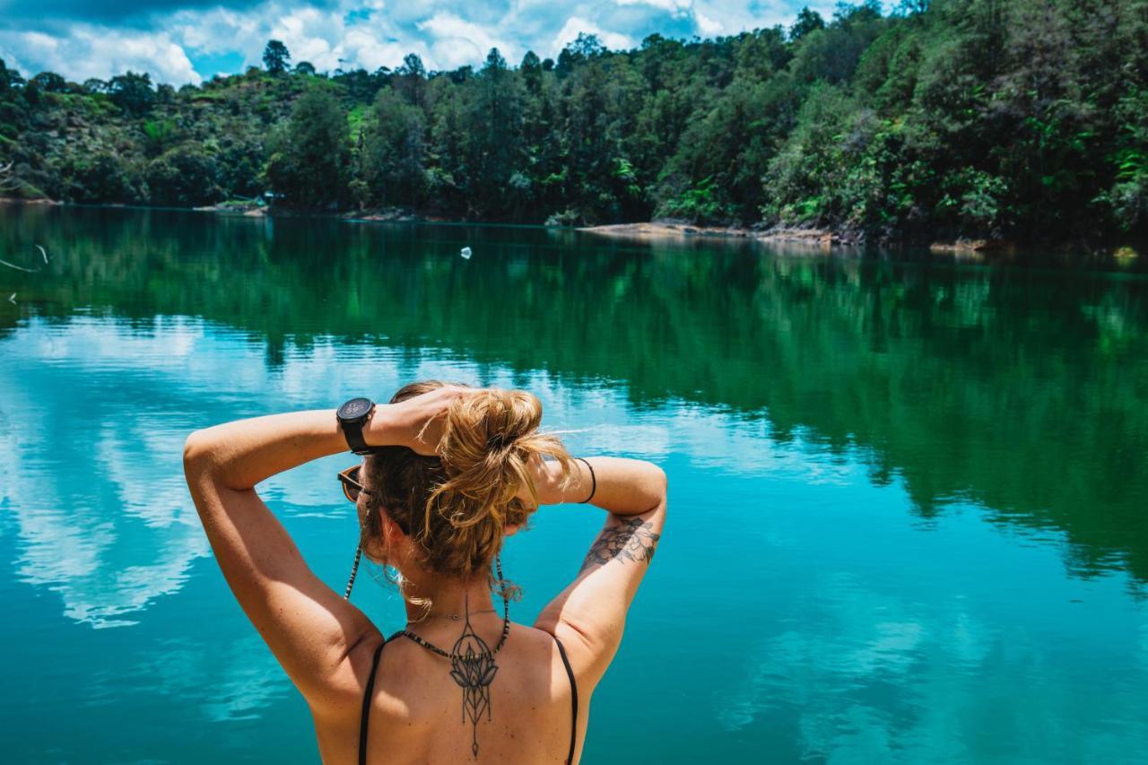 Levit Glamping - Hotel Guatape Penol (Adults Only) Zewnętrze zdjęcie