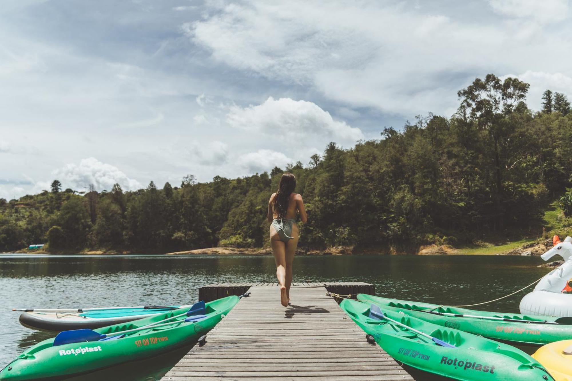 Levit Glamping - Hotel Guatape Penol (Adults Only) Zewnętrze zdjęcie