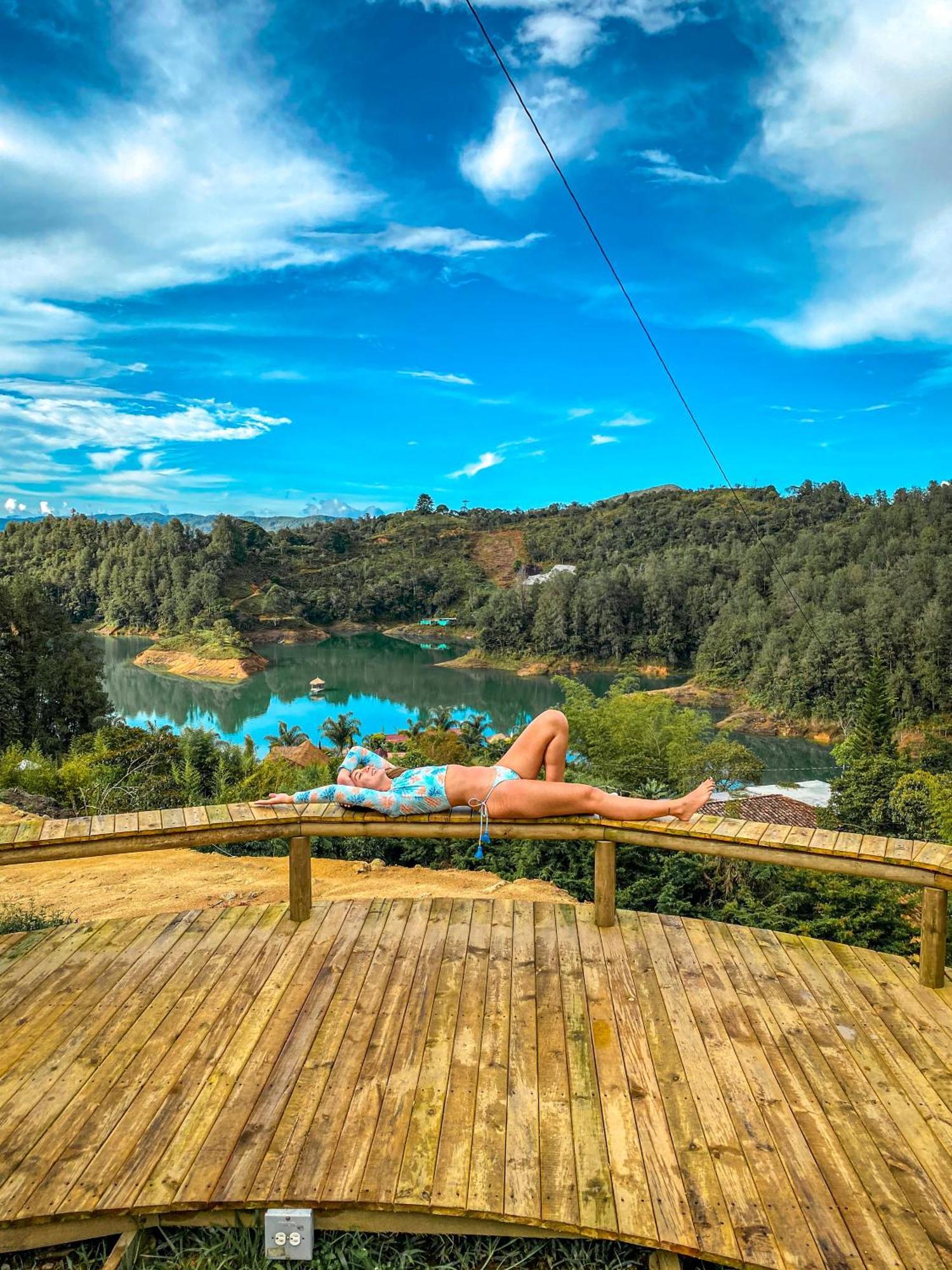Levit Glamping - Hotel Guatape Penol (Adults Only) Zewnętrze zdjęcie